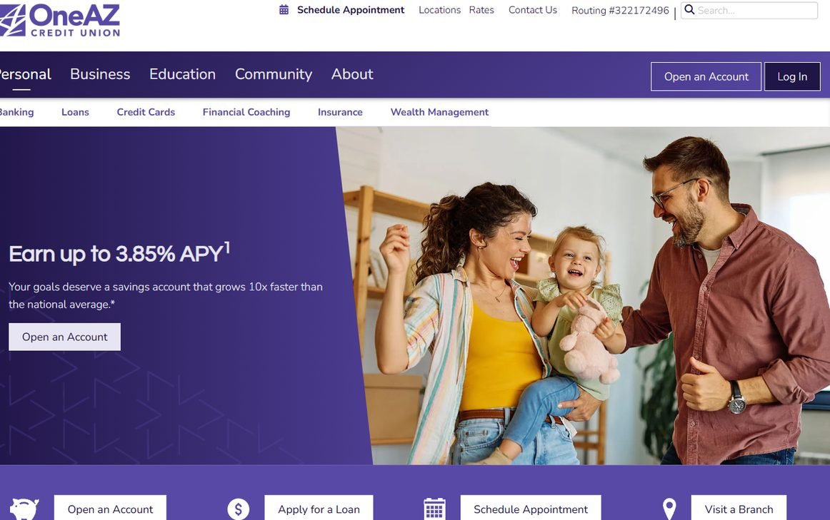 OneAZ Credit Union – oneaz.com